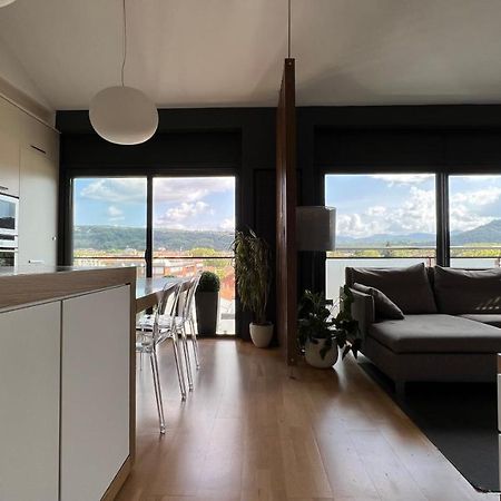 Ferienwohnung Atico De Diseno Con Terraza En El Centro De Olot Exterior foto