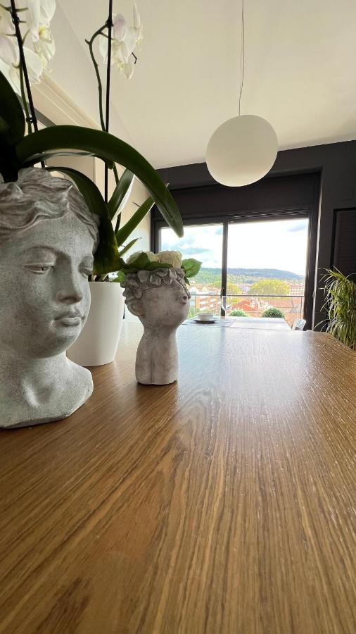 Ferienwohnung Atico De Diseno Con Terraza En El Centro De Olot Exterior foto