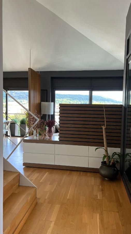 Ferienwohnung Atico De Diseno Con Terraza En El Centro De Olot Exterior foto
