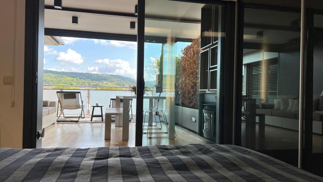 Ferienwohnung Atico De Diseno Con Terraza En El Centro De Olot Exterior foto